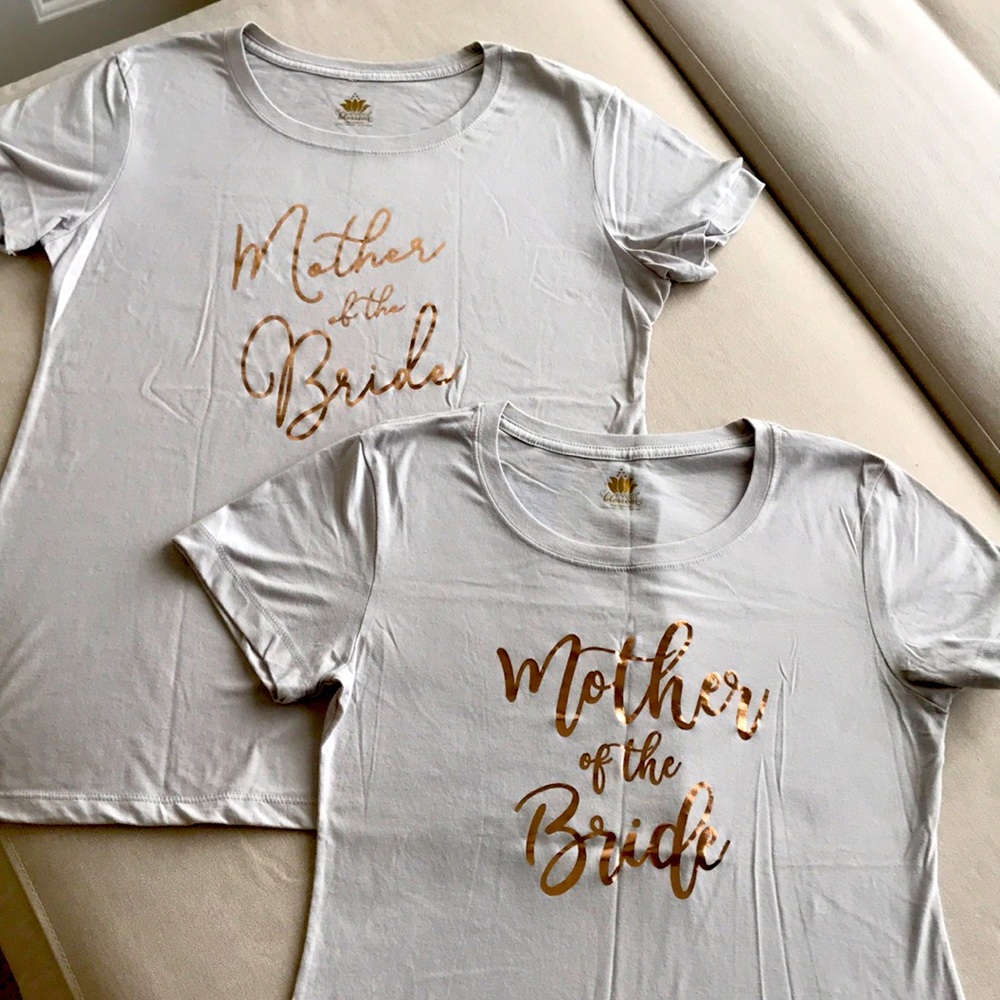 MOB tees - perfect for the wedding rehearsal &/or that late-night after party!